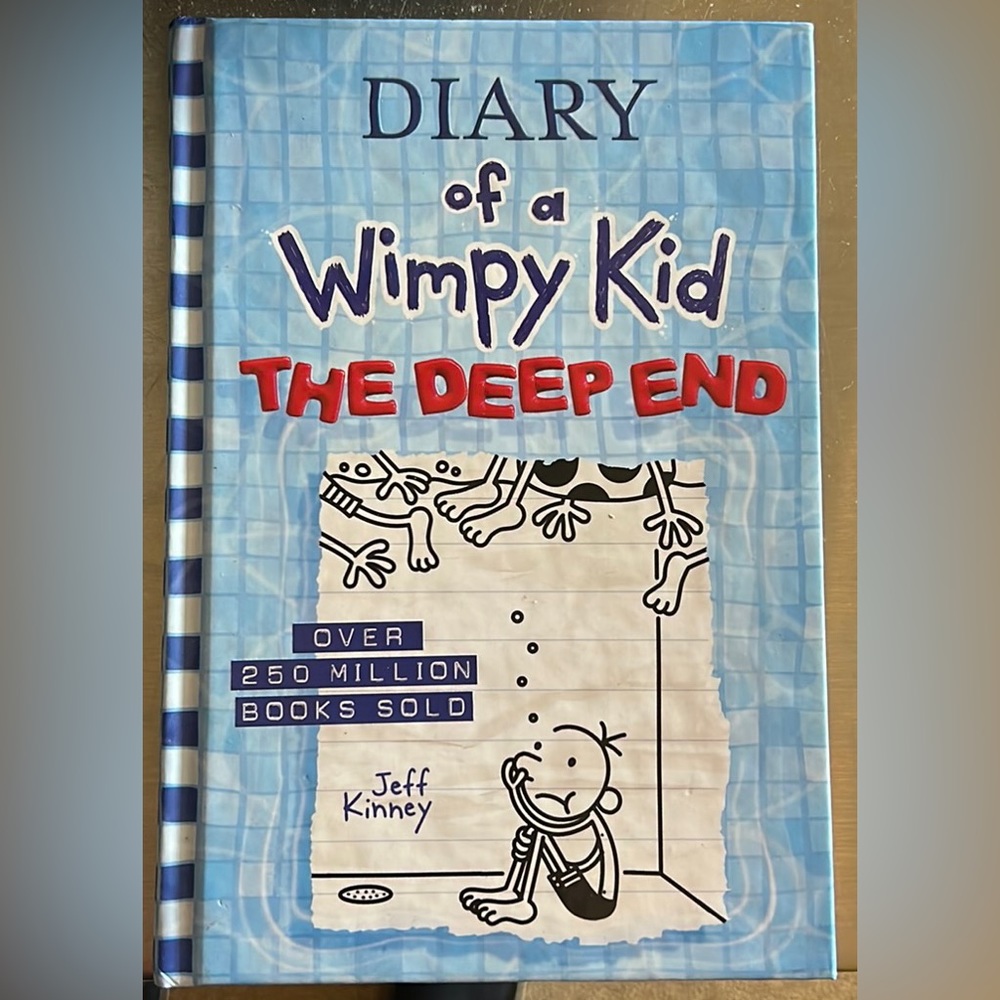 Diary Of A Whimpy Kid The Deep End by Jeff Kinney Hardcover Book Brand New